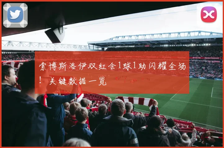 索博斯洛伊双红会1球1助闪耀全场！关键数据一览
